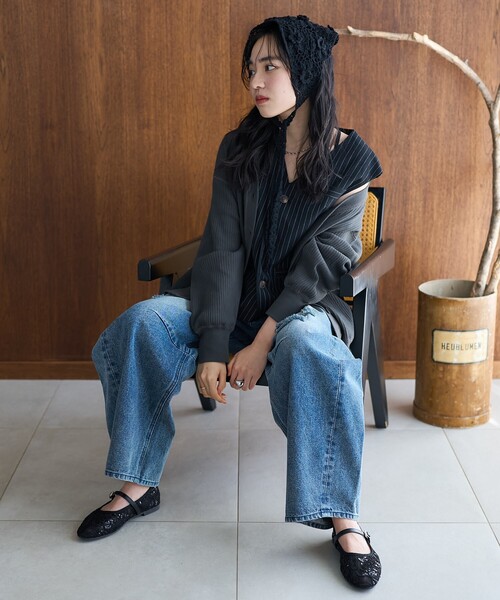 FREAK'S STORE スカーフ バンダナ インド マルチウェイ レース