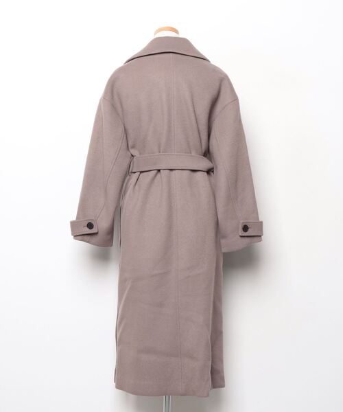 ビッグカラー2WAYスタンドコート united tokyo ブラウン 1 ウィメンズ