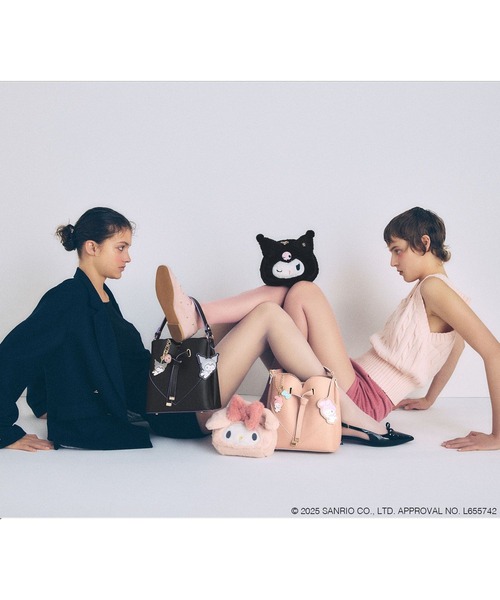 VIS（ビス） ハンドバッグ 「マイメロディ＆クロミ」 VIS別注モデル