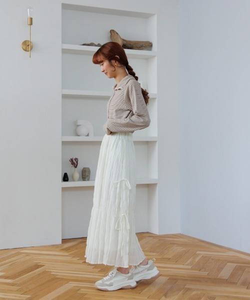 flower スカート サイドリボンスカート : ZOZOTOWN Yahoo!店 - 通販
