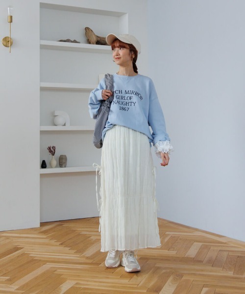 flower スカート サイドリボンスカート : ZOZOTOWN Yahoo!店 - 通販