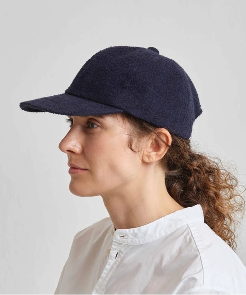 ナインテーラー　キャップ Nine Tailor × kuros'別注品】コットンリネンキャップ 黒 日本製