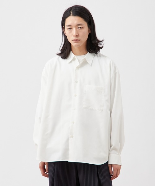 B.C STOCK シャツ リラックスフィット レギュラーカラーシャツ