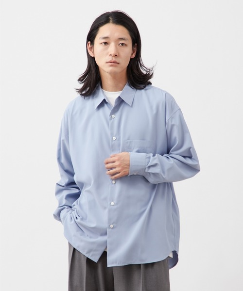 爆買い！ B.C STOCK レギュラーカラーシャツ リラックスフィット シャツ トップス