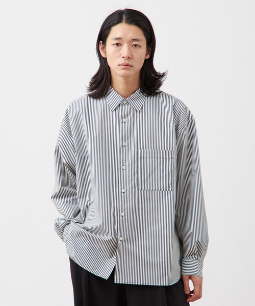 B.C STOCK（ベーセーストック） シャツ リラックスフィット レギュラー