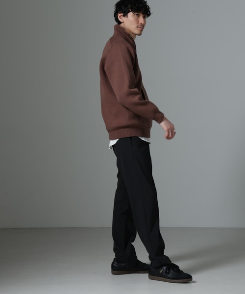 NANO universe（ナノ・ユニバース） セーター ニット ハーフジップ