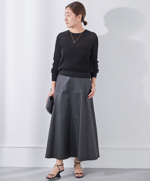 正規店仕入れの Deuxieme ブラック FREE 長袖ニット Classe」 「Deuxieme Classe トップス