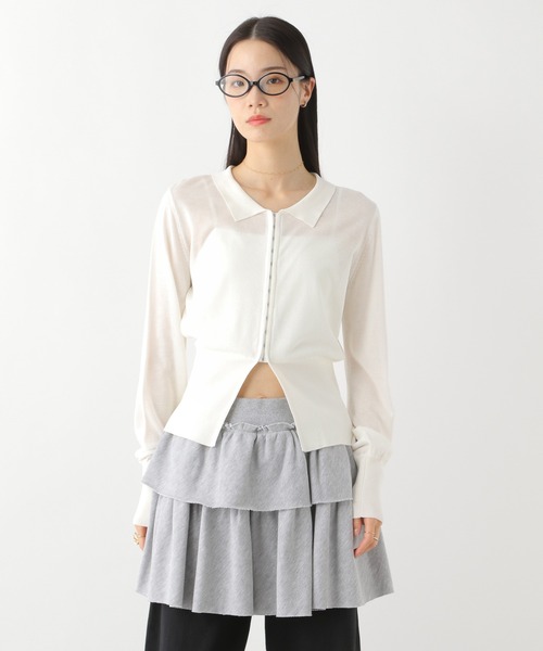 Heather カーディガン HOLiC ホックニットカーディガン 323522