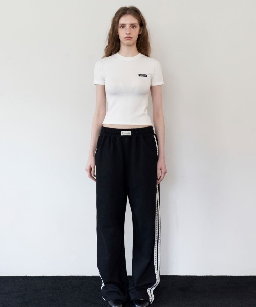 【ROCKCAKE】Lace Line 2way Jogger 3colors / 追跡付 ROCKCAKE スウェットパンツ ジャージ ROCKCAKE/ロックケーキ