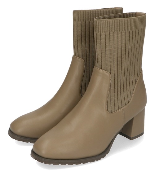 「ORiental TRaffic」 ショートブーツ 3L ブラック レディース_画像2