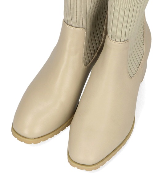 「ORiental TRaffic」 ショートブーツ 3L ブラック レディース_画像3