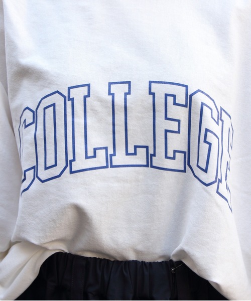 Bshop取扱/sanca USコットンカレッジTee/サンカgymphlex Sanca（サンカ） tシャツ US コットン カレッジTEE US COTTON REV.W