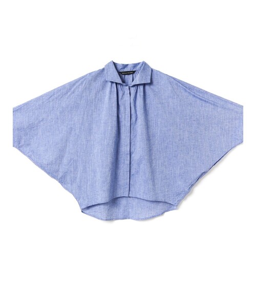 【ミズイロインド】ギャザーネック ドルマンシャツ 楽天市場】mizuiro ind ミズイロインド dots gather dolman shirt