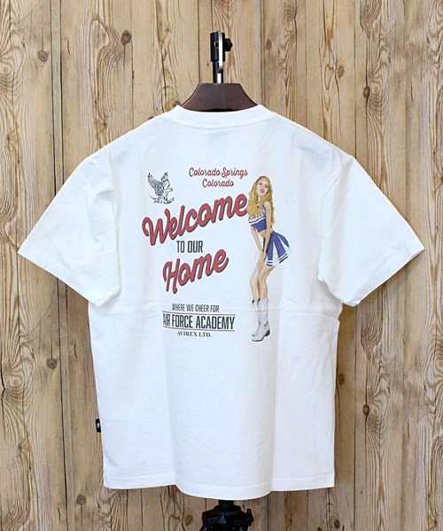 AVIREX アヴィレックス FADED CHEERLEADER T-SHIRT 半袖Tシャツ FADED CHEERLEADER T-SHIRT / フェイディド チアリーダー 半袖T