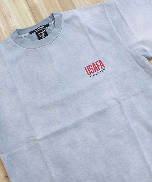 AVIREX tシャツ FADED CHEERLEADER T-SHIRT メンズ レディース