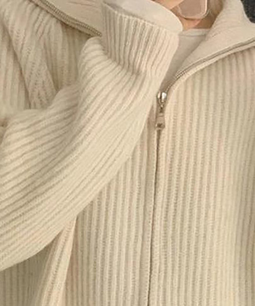 「Ulysses」 「Doula Doula」ニットカーディガン F グレー レディース_画像8