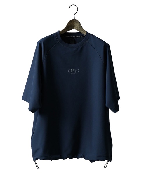 K-3B 4WAYストレッチ 半袖ピステ ブラック tシャツ ナイロン ブラック□030_A 4WAYストレッチ 半袖ピステ（ボックス型Tシャツ