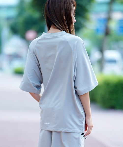 THE MILES tシャツ GYMTEC 4WAYストレッチワークアウト 半袖ピステ
