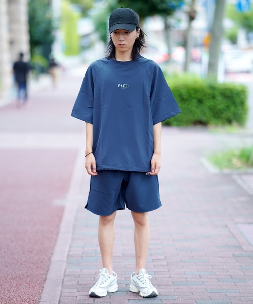 THE MILES tシャツ GYMTEC 4WAYストレッチワークアウト 半袖ピステ