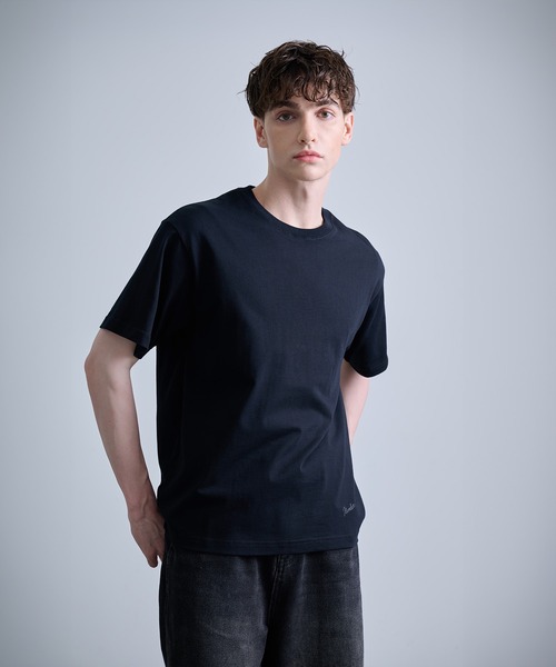 にゃんページ　NUMBER (N)INE ブラック Tシャツ NUMBER (N)INE tシャツ 「NUMBER(N)INE/ナンバーナイン」BASIC