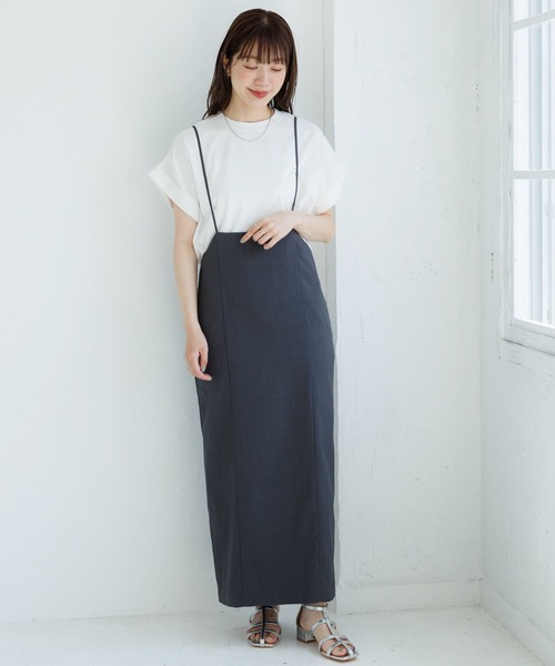スカート 「WEB限定」ナローサスペンダースカート | URBAN RESEARCH Sonny Label | 02