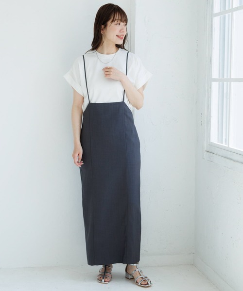 スカート 「WEB限定」ナローサスペンダースカート | URBAN RESEARCH Sonny Label | 08