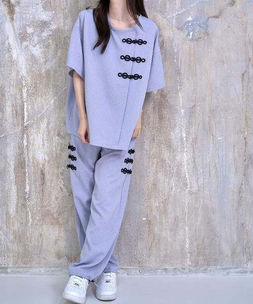 Nora Lily（ノラリリー） パンツ 「Nora Lily」Melange China Straight 