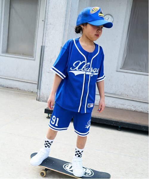 XLARGE KIDSパーカー・Tシャツ・パンツ12点セット　140cm 中古 XLARGE KIDSパーカー・Tシャツ・パンツ12点セット 140cm 中古