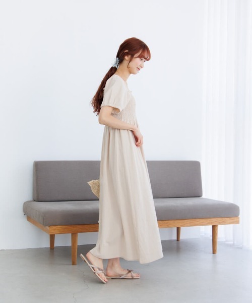 ★送料込◆2色 フラワー パフ ワンピース 1323607_info_20220221_101021_5