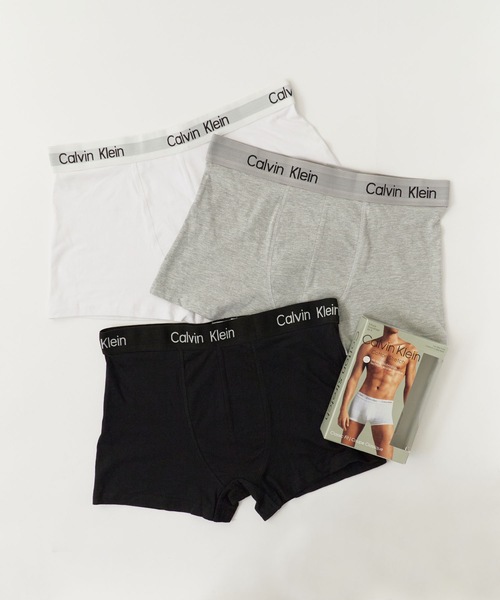 ボクサーパンツ Calvin Klein/カルバンクライン Low Rise Trunk 3pk 3枚セット | Calvin Klein