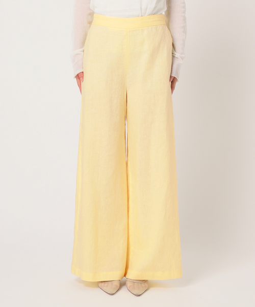 plage パンツ Linen Wide レディース : ZOZOTOWN Yahoo!店