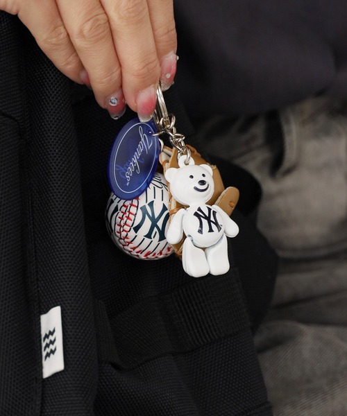 未開封】NY ヤンキース ベーブルース フィギュア キーホルダー MLB