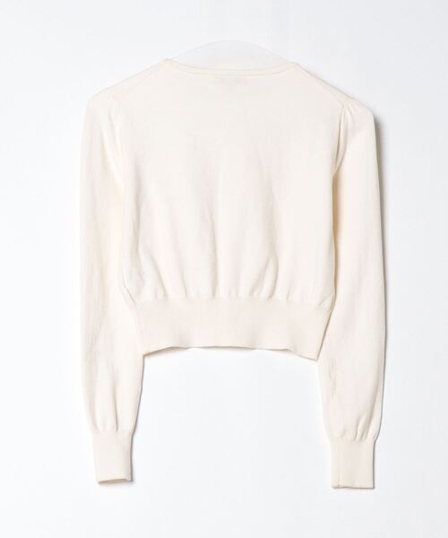 TOCCA カーディガン TOCCA 「TOCCA」 ニットカーディガン X-SMALL ベージュ