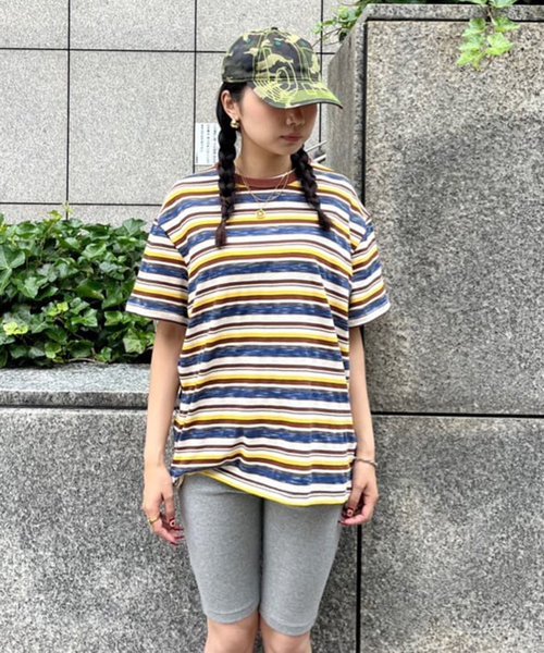 tシャツ 「BRAIN DEAD/ブレインデッド」 TONI STRIPE T-SHIRT T00004357D225 レディース メンズ