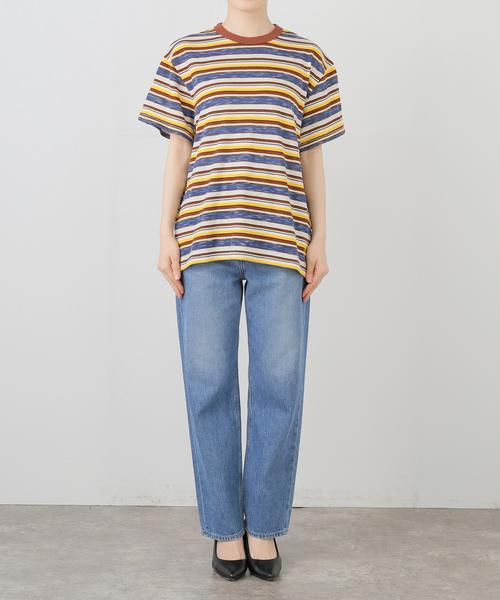 BRAIN DEAD tシャツ 「BRAIN DEAD/ブレインデッド」 TONI STRIPE