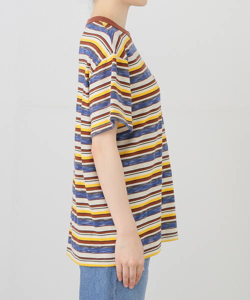 BRAIN DEAD tシャツ 「BRAIN DEAD/ブレインデッド」 TONI STRIPE