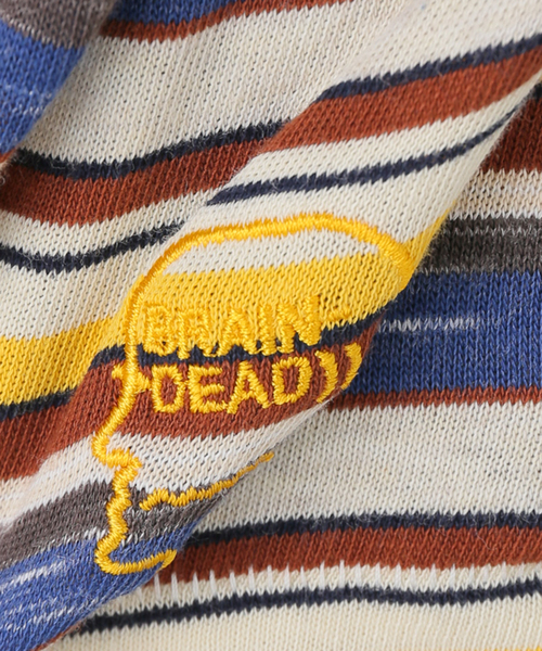 tシャツ 「BRAIN DEAD/ブレインデッド」 TONI STRIPE T-SHIRT T00004357D225 レディース メンズ BRAIN DEAD tシャツ 「BRAIN DEAD/ブレインデッド」 TONI STRIPE