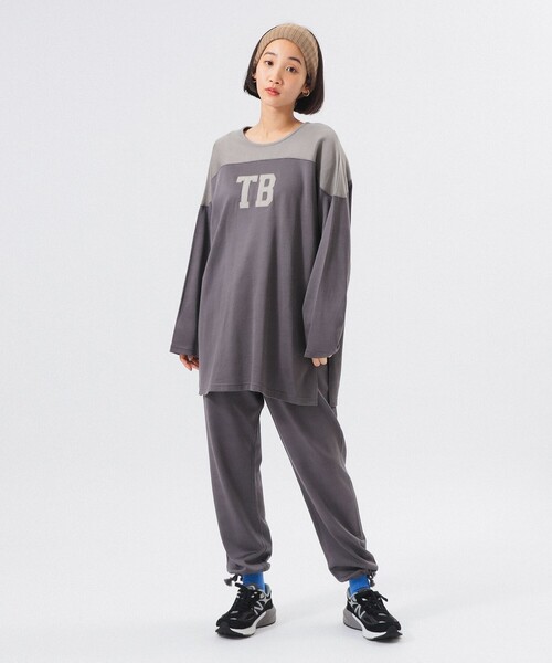 BEAMS BOY パンツ ロゴ イージーパンツ レディース : ZOZOTOWN