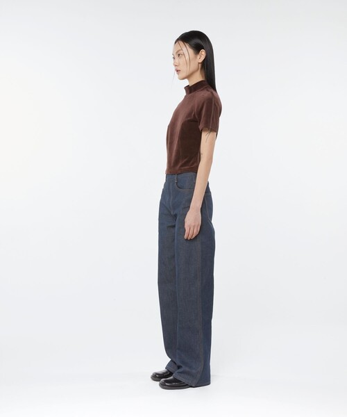 「FREAK'S STORE」 「AMOMENTO」半袖カットソー 0 ベージュ レディース_画像2