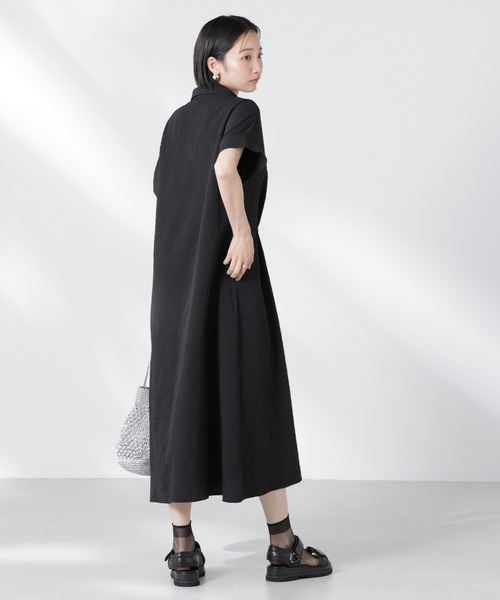 NANO universe（ナノ・ユニバース） シャツワンピース サッカー