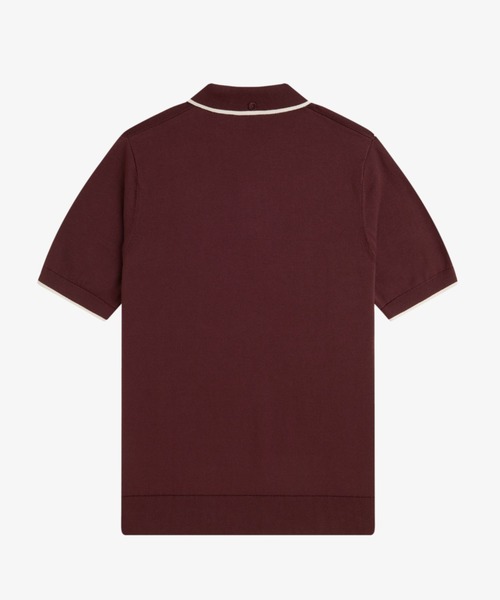 FRED PERRY（フレッドペリー） ポロシャツ 半袖 Pique Stitch Knitted