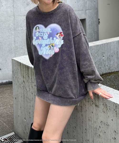4GEEKs by SPIRALGIRL トレーナー スウェット 「THE POWERPUFF