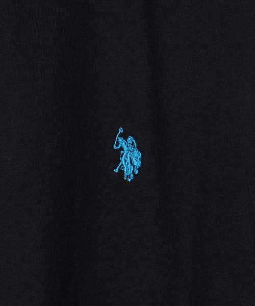 「U.S. POLO ASSN.」 半袖Tシャツ S ネイビー メンズ