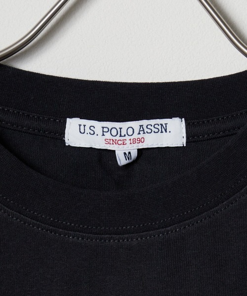 「U.S. POLO ASSN.」 半袖Tシャツ S ネイビー メンズ