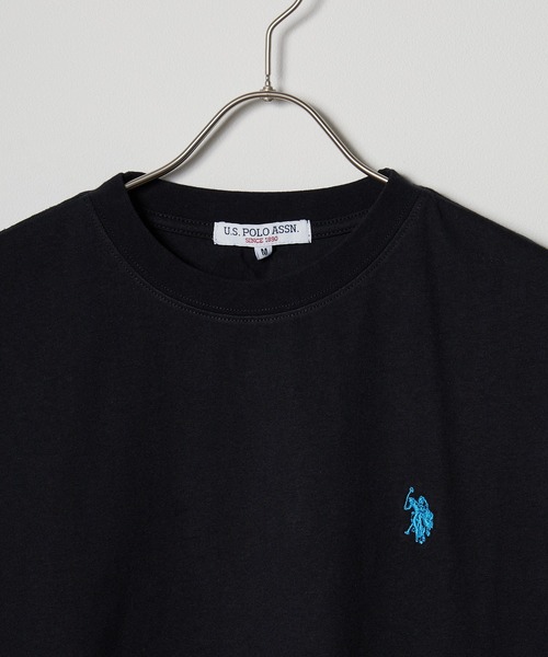 「U.S. POLO ASSN.」 半袖Tシャツ S ネイビー メンズ