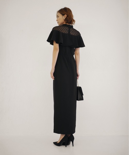 ドレス dot frill dress_6