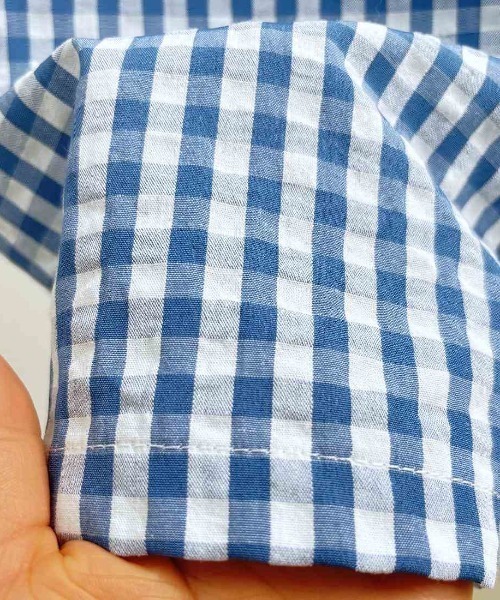 美品 定価61600円 DRAWER ウールシルクギンガムチェックパンツ 38 美品 Drawer チェックパンツ ウール シルク 38 M - パンツ