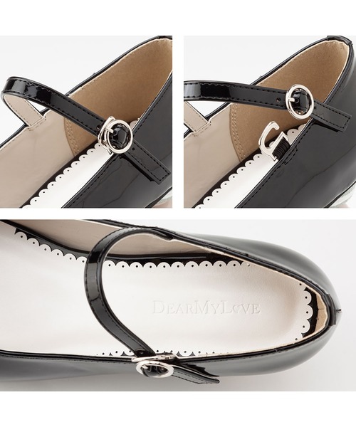 「DearMyLove」 パンプス 22.5cm ブラック レディース