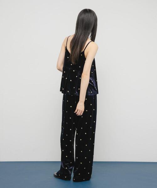 KBF パンツ ベロアイージーパンツ レディース : ZOZOTOWN Yahoo