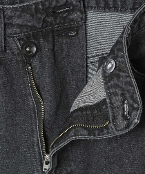 「JEANASIS」 加工デニムパンツ MEDIUM ライトブルー レディース